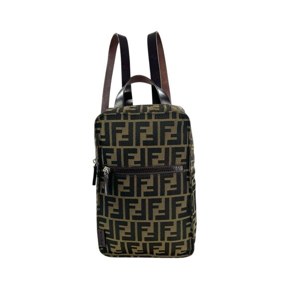 Fendi Zucca Canvas Backpack - Picture 1 of 8